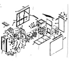 Kenmore 867741821 furnace assemblies diagram