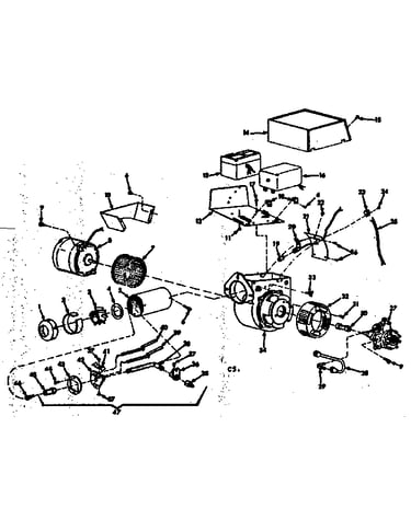 Oil burner assembly