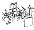 Kenmore 867742811 furnace assembly diagram