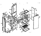 Kenmore 867743821 furnace assembly diagram