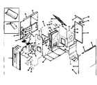 Kenmore 867761833 furnace assembly diagram
