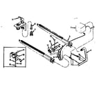Kenmore 867762822 burner & manifold assembly diagram