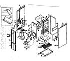 Kenmore 867763821 furnace assembly diagram