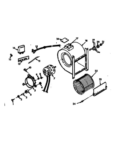 H-q blower assembly