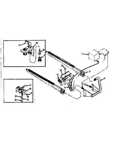Burner & manifold assembly