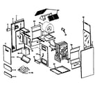 Kenmore 867766713 furnace assembly diagram