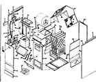 Kenmore 867766812 furnace assemblies diagram