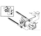 Kenmore 867766822 burner & manifold assembly diagram