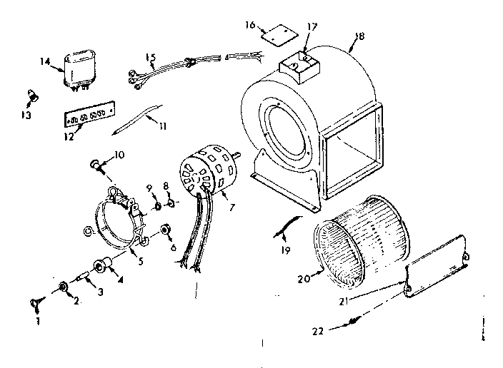 H-q blower assembly