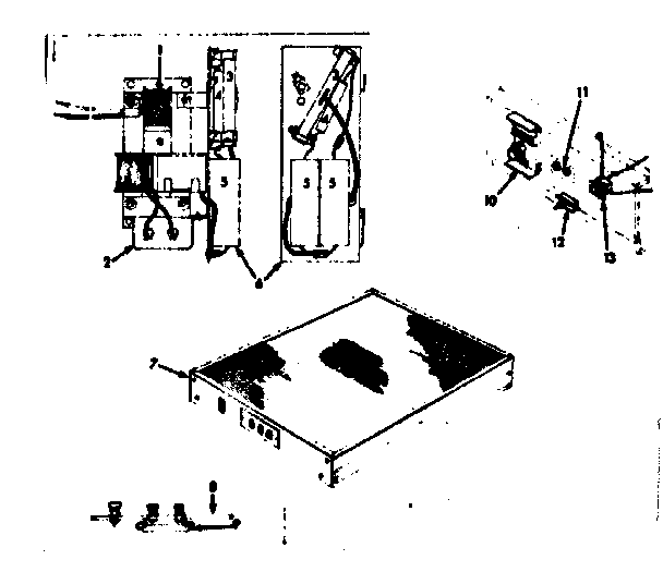 Electronic air cleaner assembly