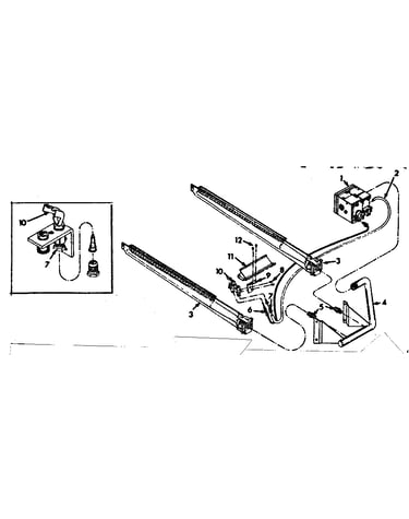 Burner & manifold assembly