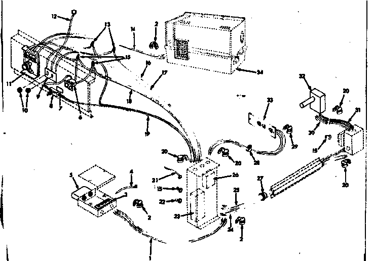Electronic air cleaner electrical