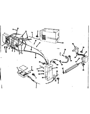 Electronic air cleaner electrical