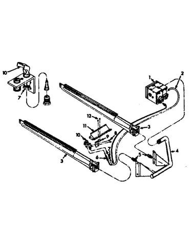 Burner & manifold assembly