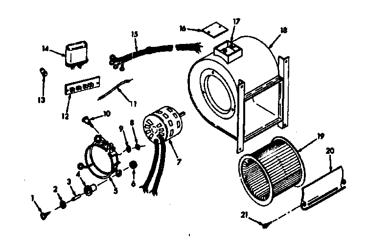 H-q blower assembly