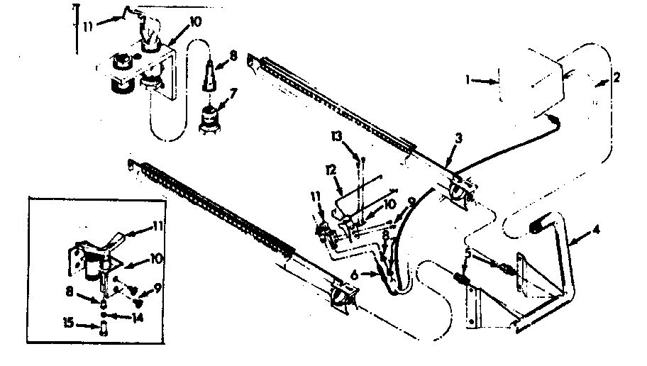 Burner & manifold assembly