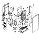 Kenmore 867769222 furnace assembly diagram