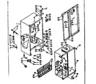 Kenmore 1066680303 cabinet parts diagram