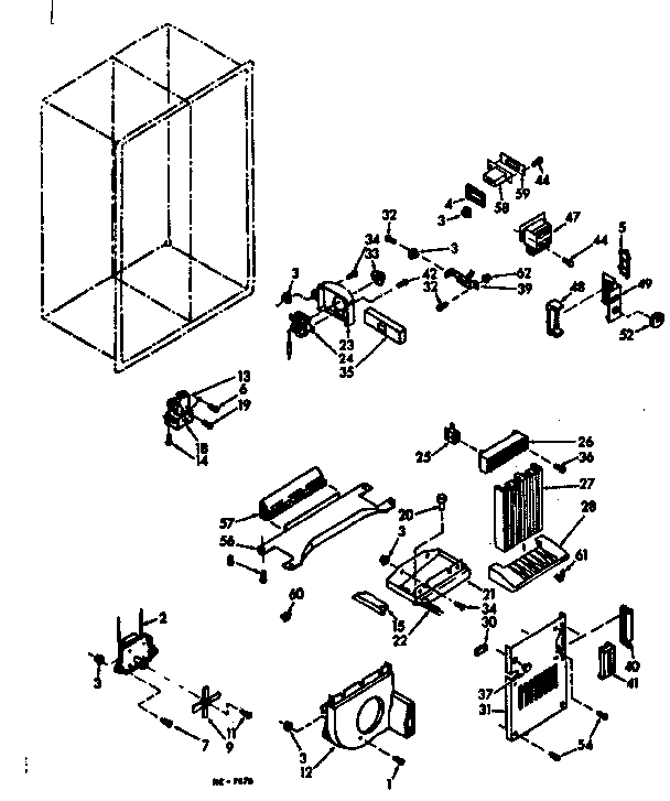 Air flow and control parts