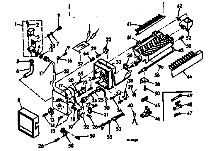 Ice maker parts