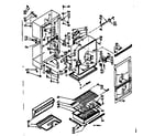 Kenmore 1066685001 cabinet parts diagram