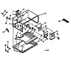 Kenmore 1066686301 freezer parts diagram