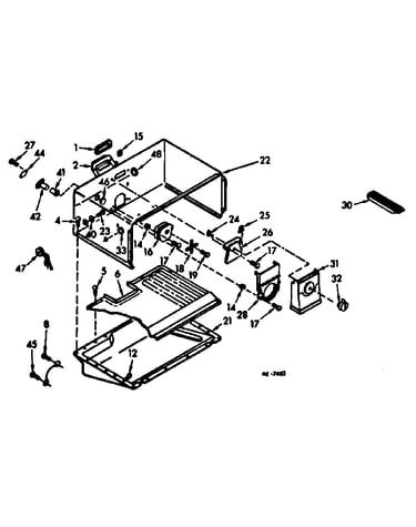 Freezer parts
