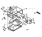 Kenmore 1066686322 freezer parts diagram