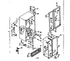 Kenmore 1066690543 cabinet parts diagram