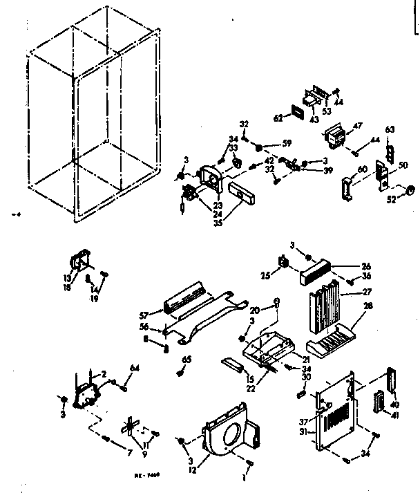 Air flow and control parts
