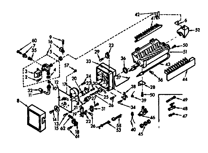 Ice maker parts