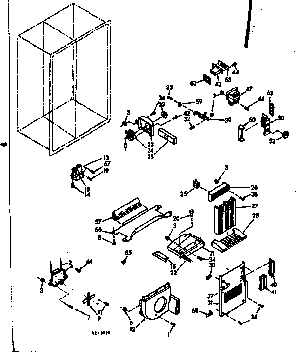 Air flow and control parts