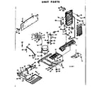 Kenmore 1066690662 unit parts diagram