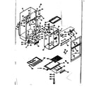 Kenmore 1066692021 cabinet parts diagram