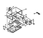 Kenmore 1066692021 freezer parts diagram