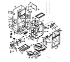 Kenmore 1066696403 cabinet parts diagram