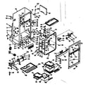 Kenmore 1066696463 cabinet parts diagram