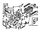 Kenmore 1066696623 ice maker parts diagram