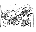 Kenmore 106678101 ice maker parts diagram