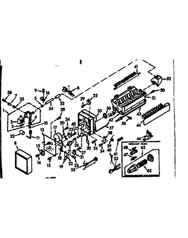 Ice maker parts