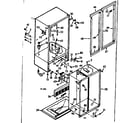 Kenmore 1067600101 cabinet parts diagram