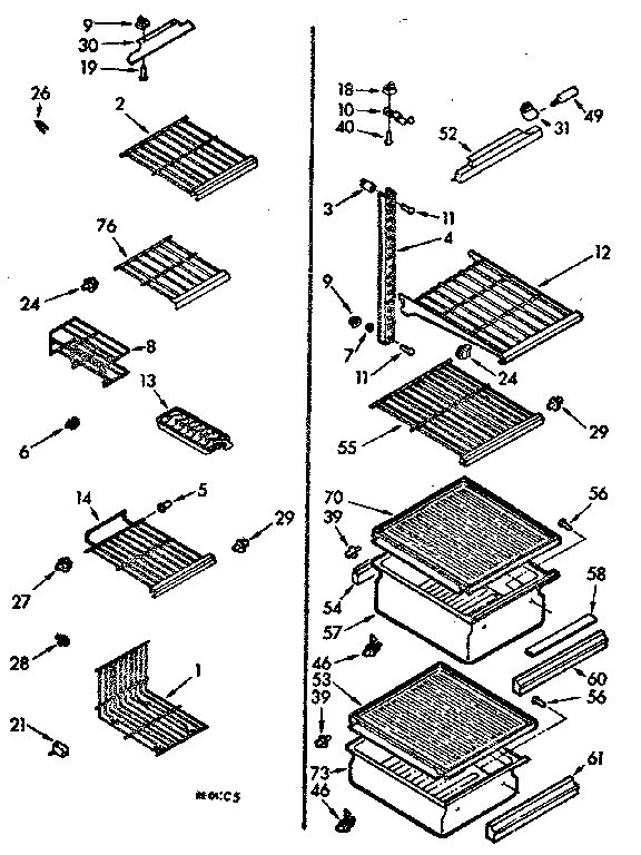 Liner parts