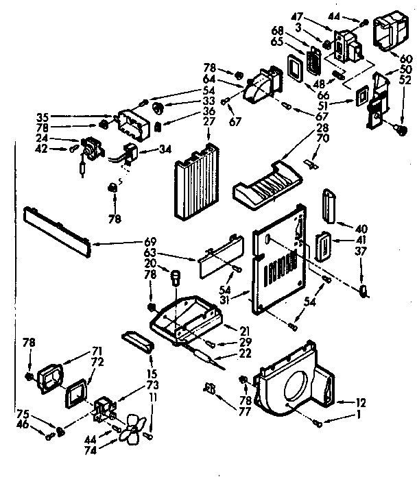 Air flow & control parts