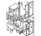 Kenmore 1067600343 cabinet parts diagram