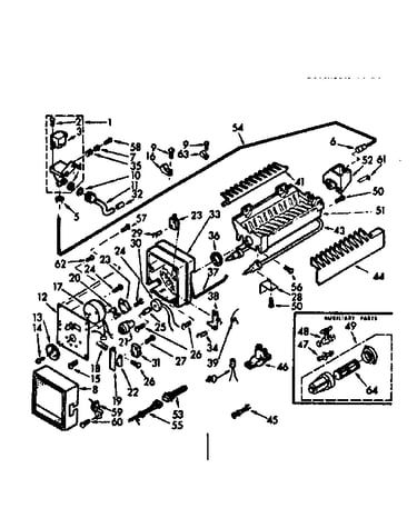Ice maker parts