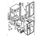 Kenmore 1067600442 cabinet parts diagram