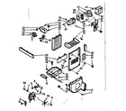 Kenmore 1067600422 air flow & control parts diagram