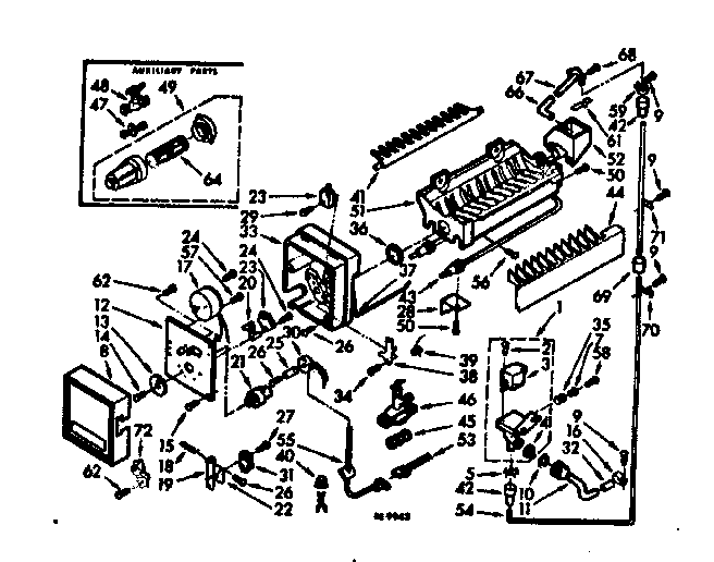 Ice maker parts
