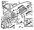 Kenmore 1067600541 ice maker parts diagram