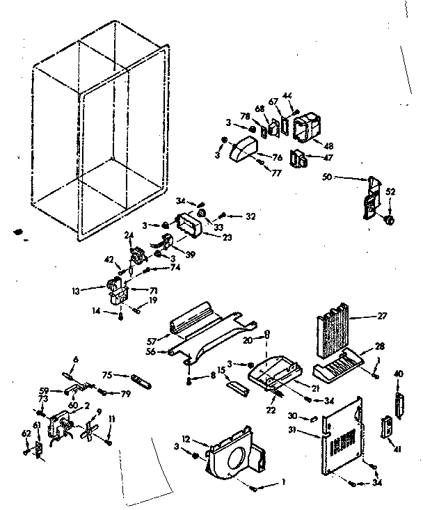Air flow & control parts